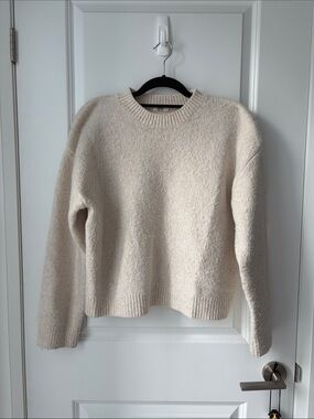 Ardene Cream Crewneck Sweater